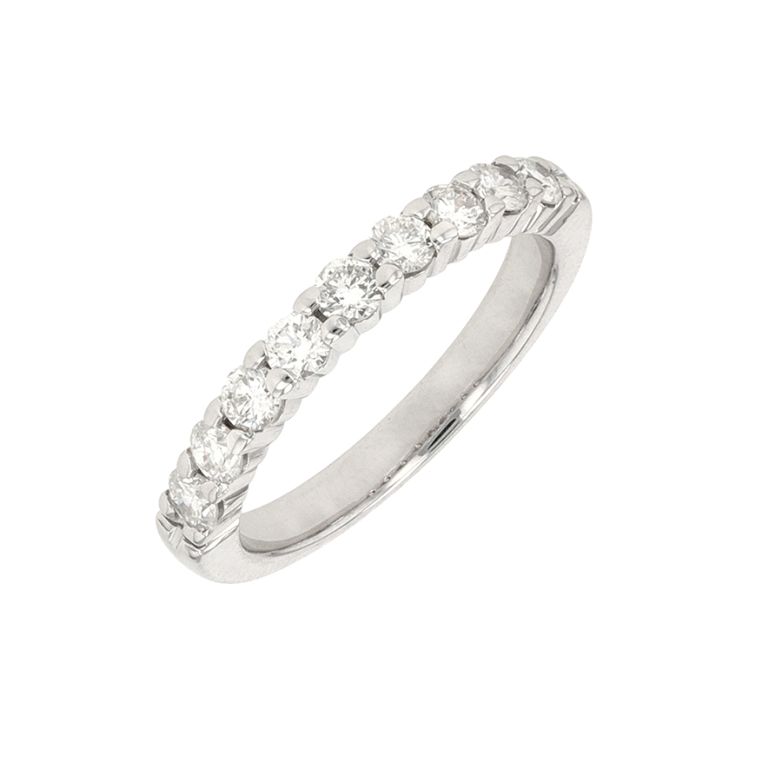 Acheter Alliance diamants 0.81 carat or blanc 4.32g Comme neuf - 1550,00 € Alliance diamants 0.81 carat or blanc 4.32g Comme neuf - reconditionné disponible sur Gemme Les Bijoux